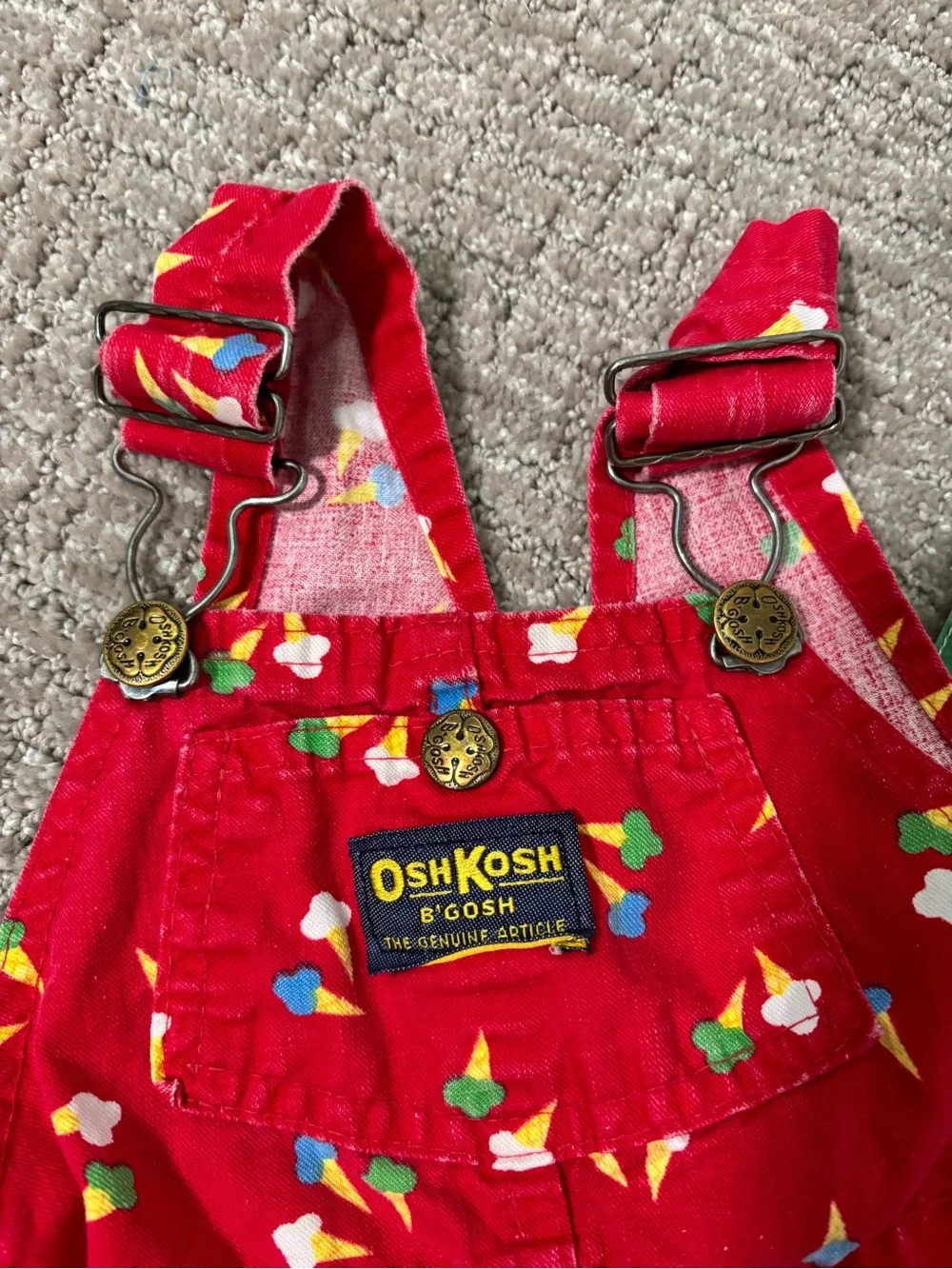 Vintage OshKosh Overall Shorts